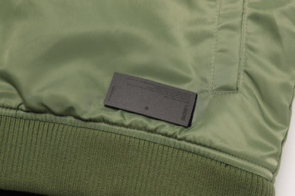 MA-1 MK3 ZIP-UP HOODIE / BLACK