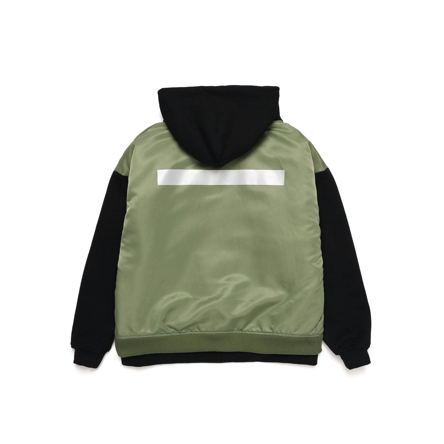 MA-1 MK3 ZIP-UP HOODIE / BLACK