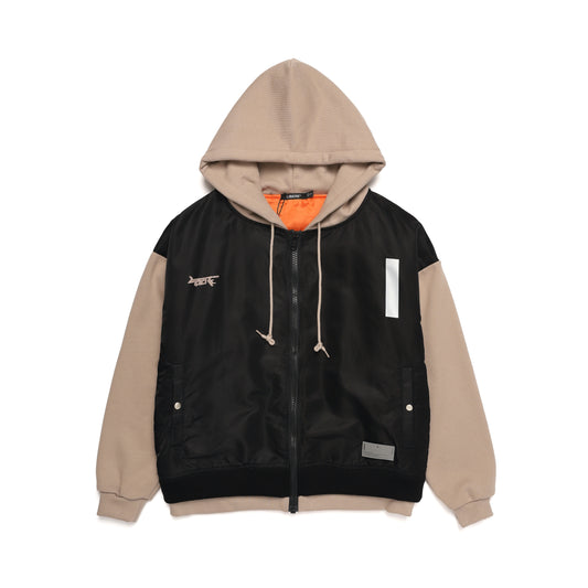 MA-1 MK3 ZIP-UP HOODIE / COFFEE