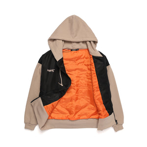 MA-1 MK3 ZIP-UP HOODIE / COFFEE