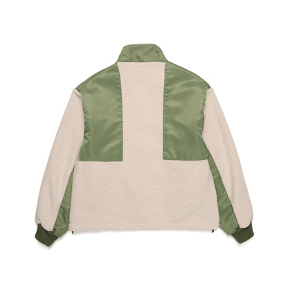 FLEECE JACKET / IVORY