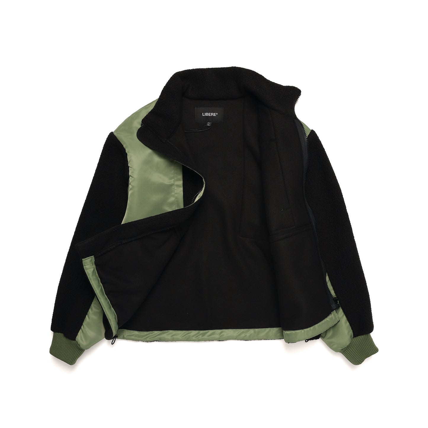 FLEECE JACKET / BLACK
