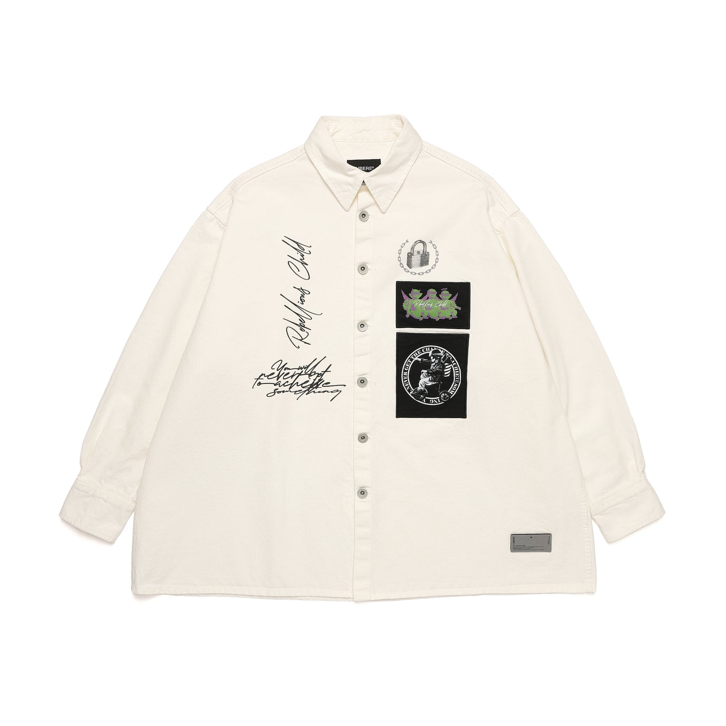 COLLAGE SHIRTS / WHITE