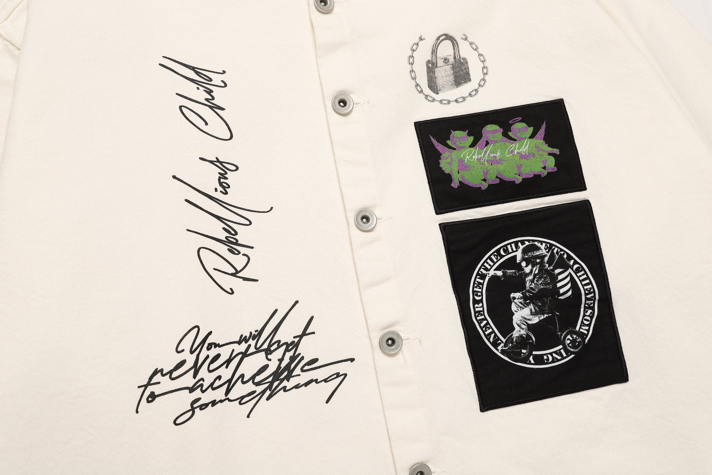 COLLAGE SHIRTS / WHITE