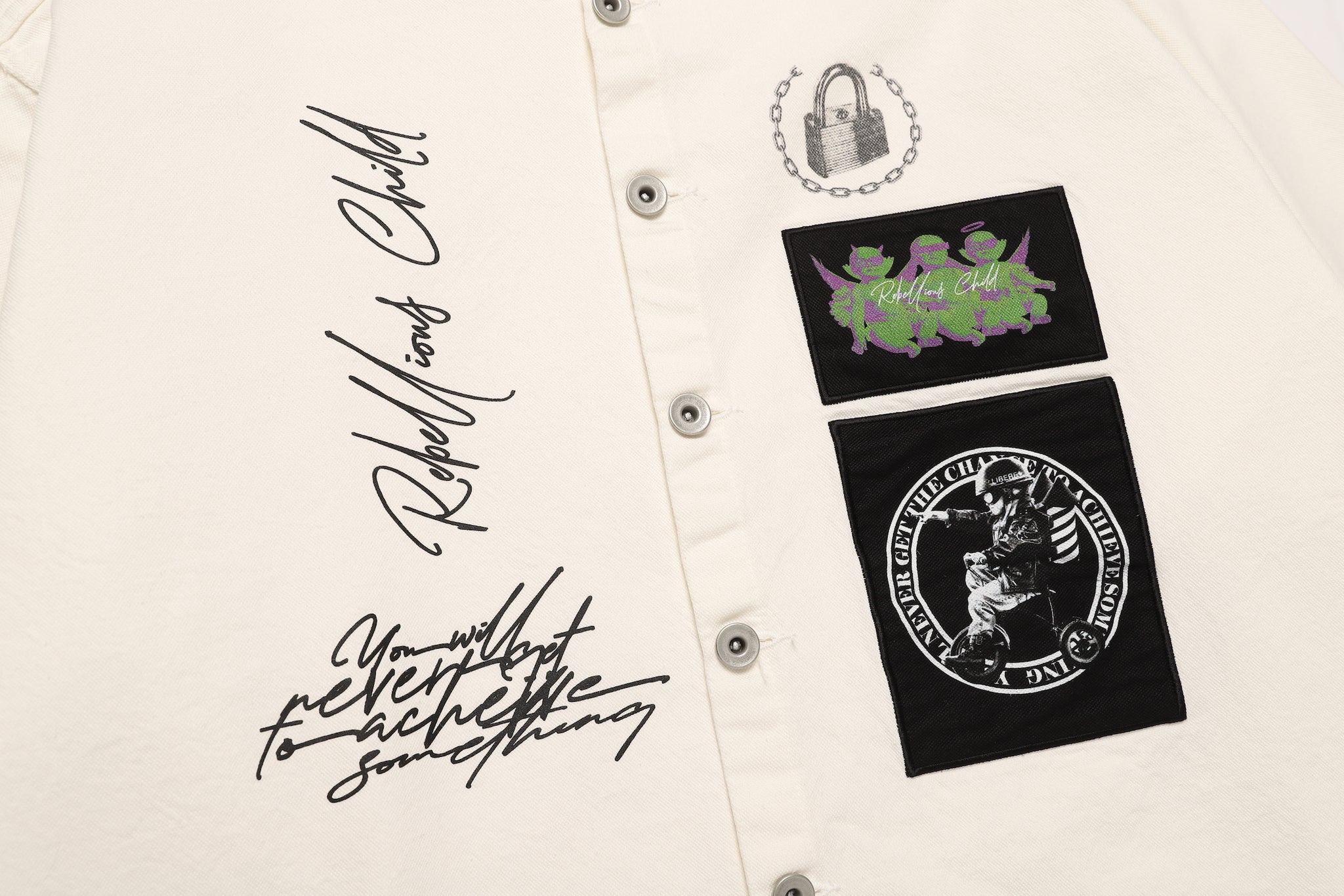 COLLAGE SHIRTS / WHITE