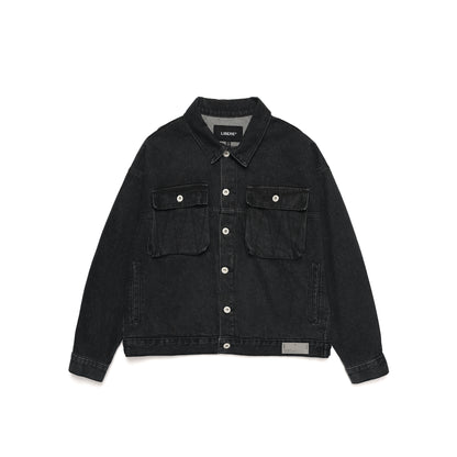 21 DENIM JACKET / BLACK
