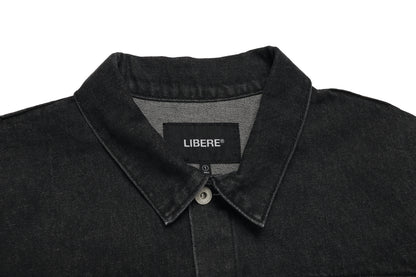 21 DENIM JACKET / BLACK