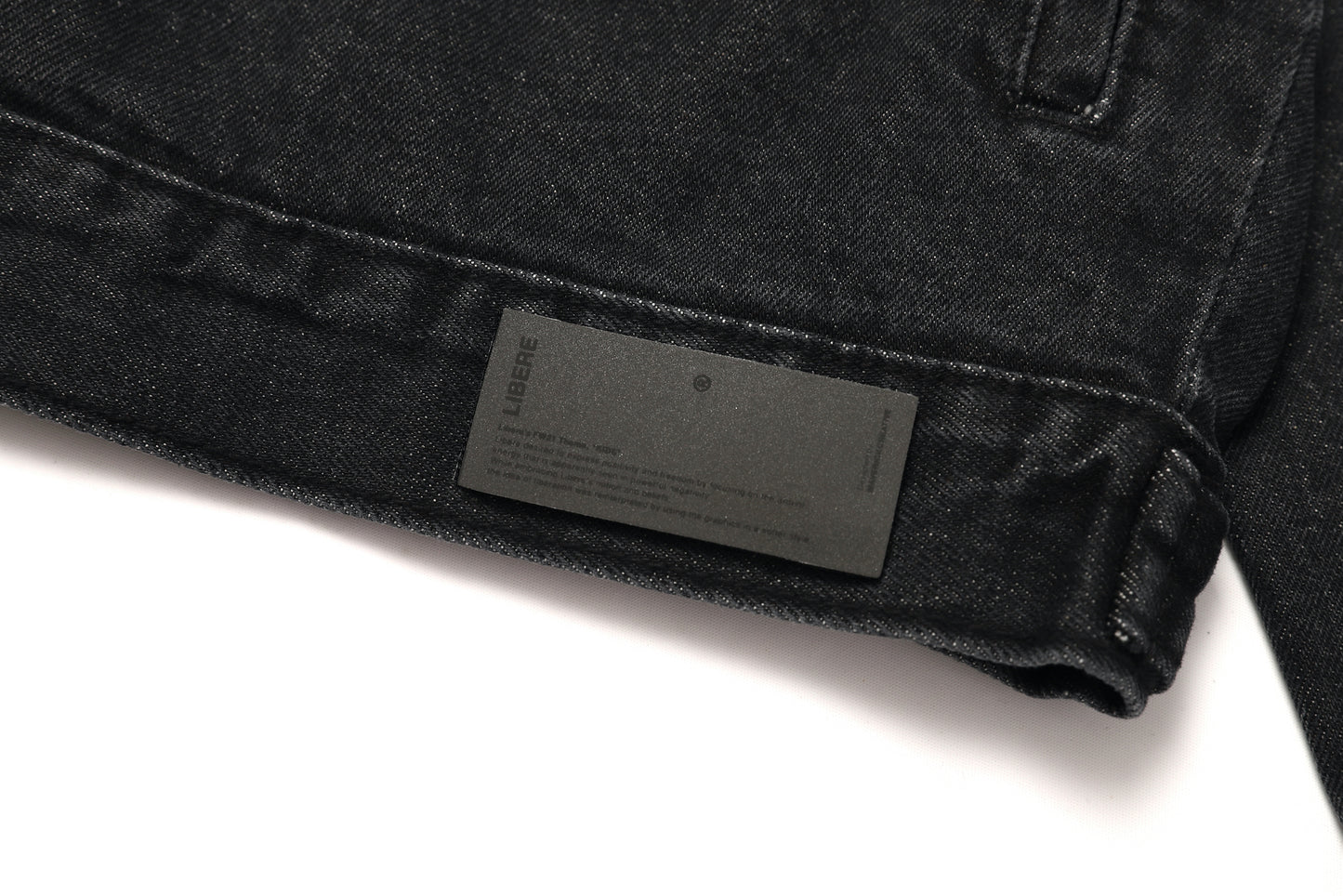 21 DENIM JACKET / BLACK