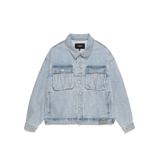21 DENIM JACKET / SKY BLUE