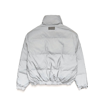 REVERSIBLE DOWN JACKET / SILVER