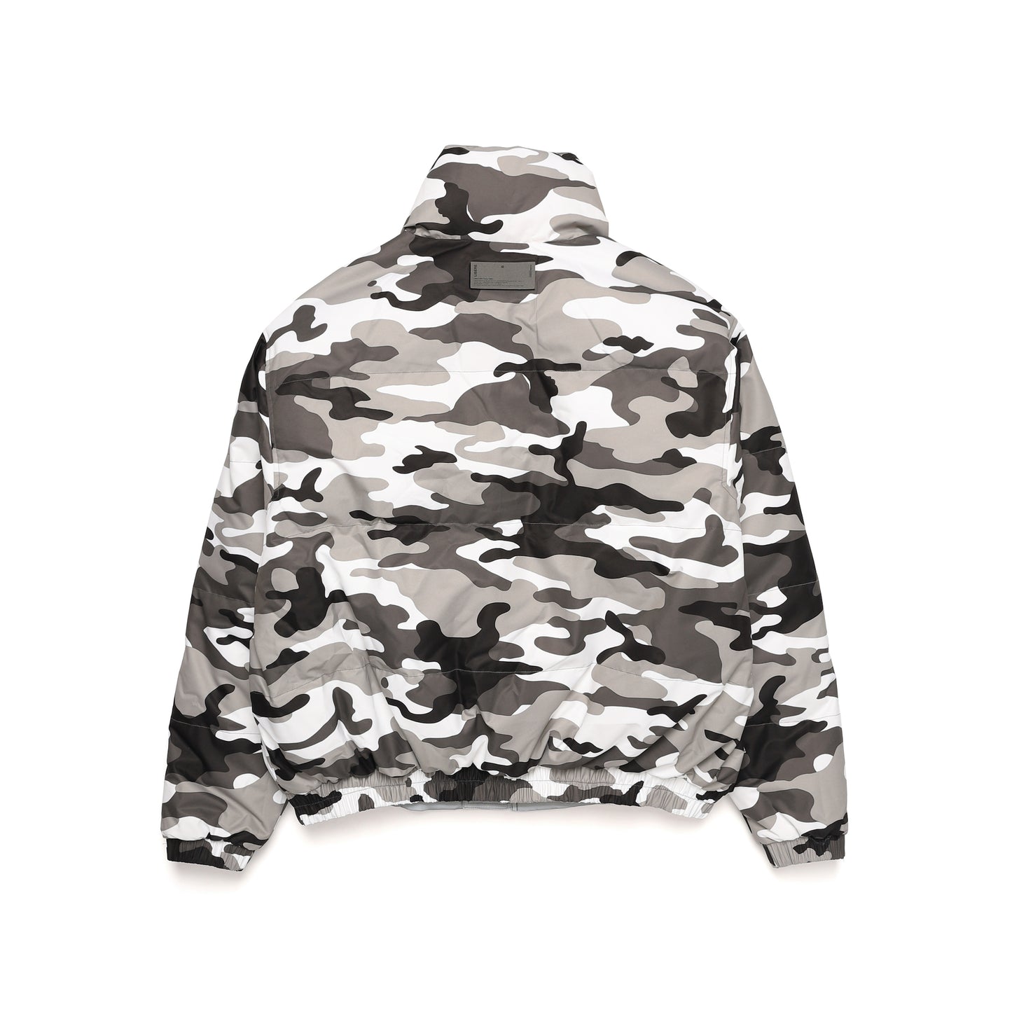 REVERSIBLE DOWN JACKET / SILVER