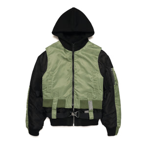 COMBINATION MA-1 JACKET / KHAKI