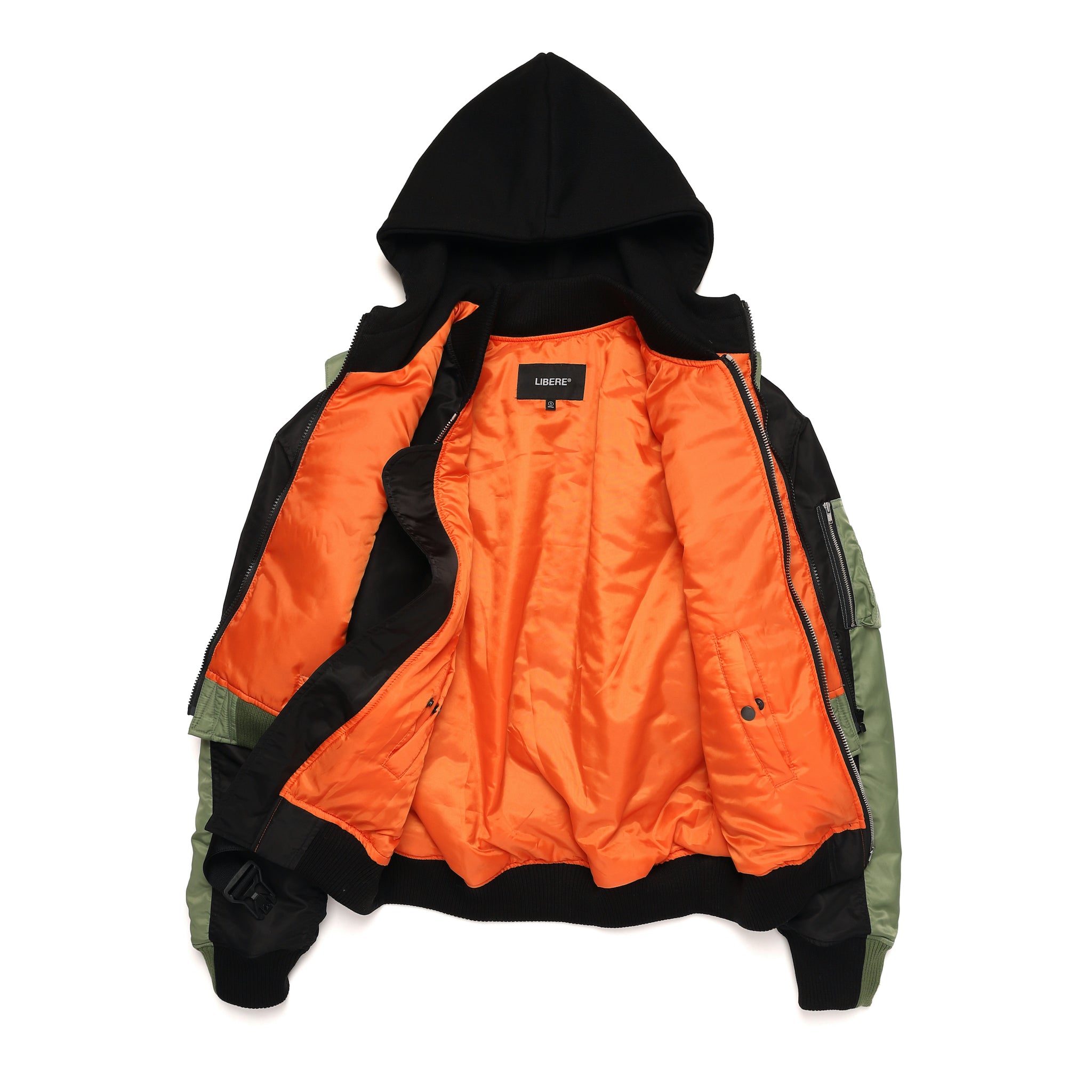 COMBINATION MA-1 JACKET / KHAKI