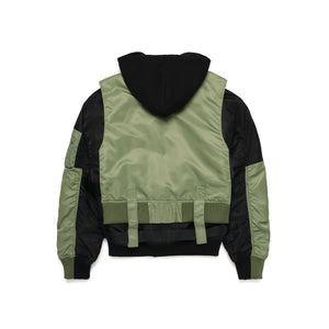 COMBINATION MA-1 JACKET / KHAKI