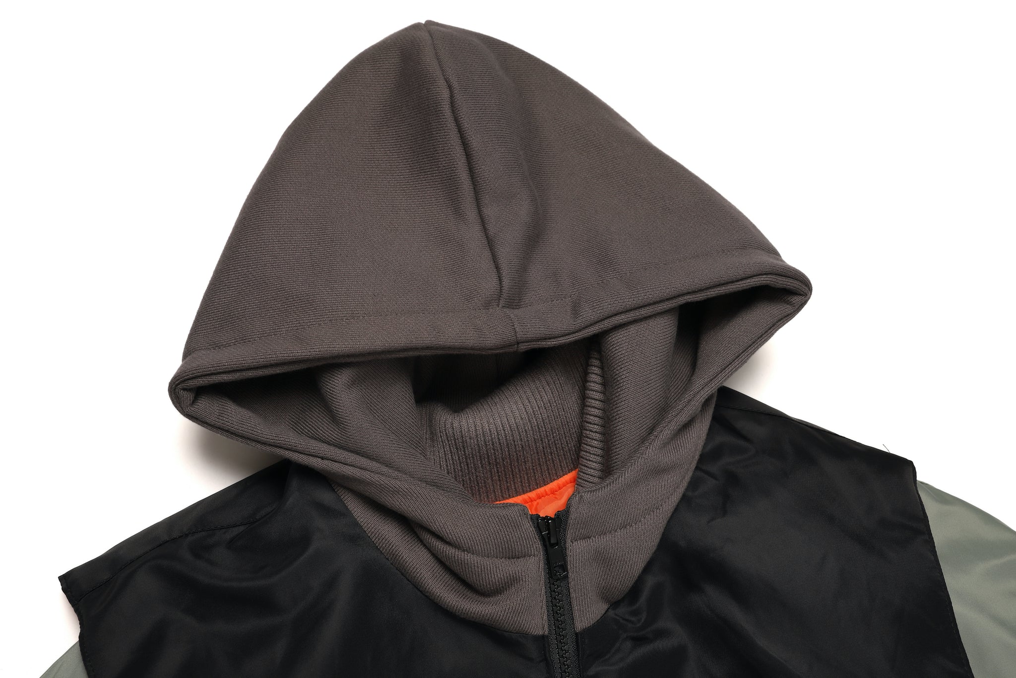 COMBINATION MA-1 JACKET / BLACK