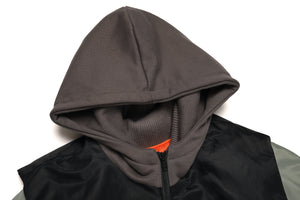 COMBINATION MA-1 JACKET / BLACK