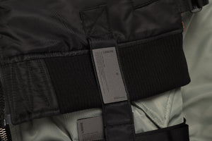 COMBINATION MA-1 JACKET / BLACK