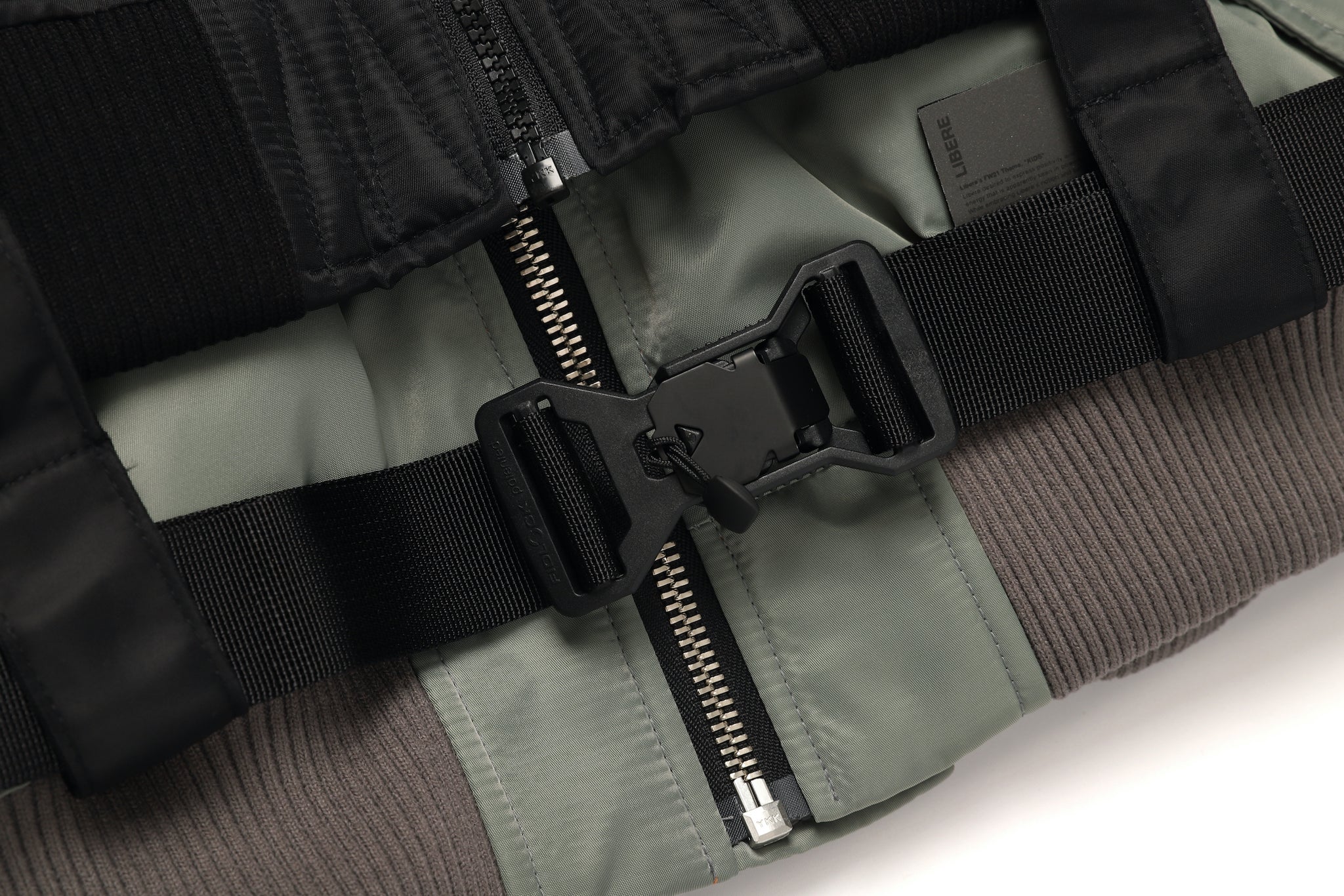 COMBINATION MA-1 JACKET / BLACK