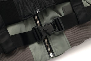 COMBINATION MA-1 JACKET / BLACK