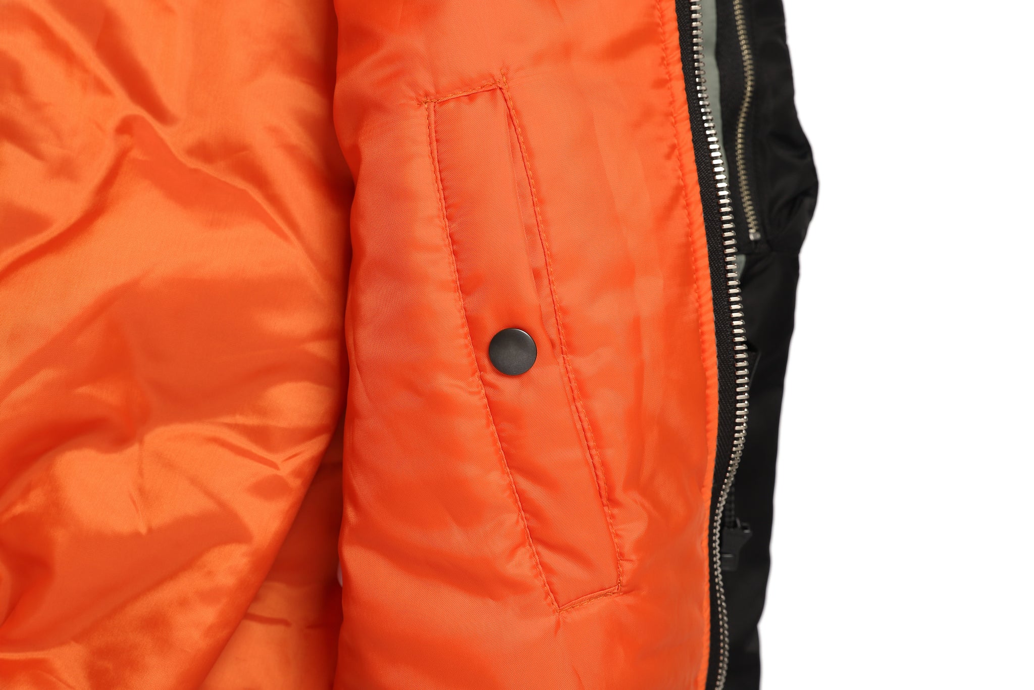 COMBINATION MA-1 JACKET / BLACK