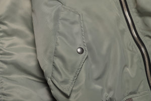 COMBINATION MA-1 JACKET / BLACK