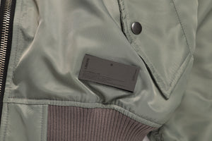 COMBINATION MA-1 JACKET / BLACK