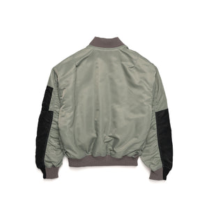 COMBINATION MA-1 JACKET / BLACK