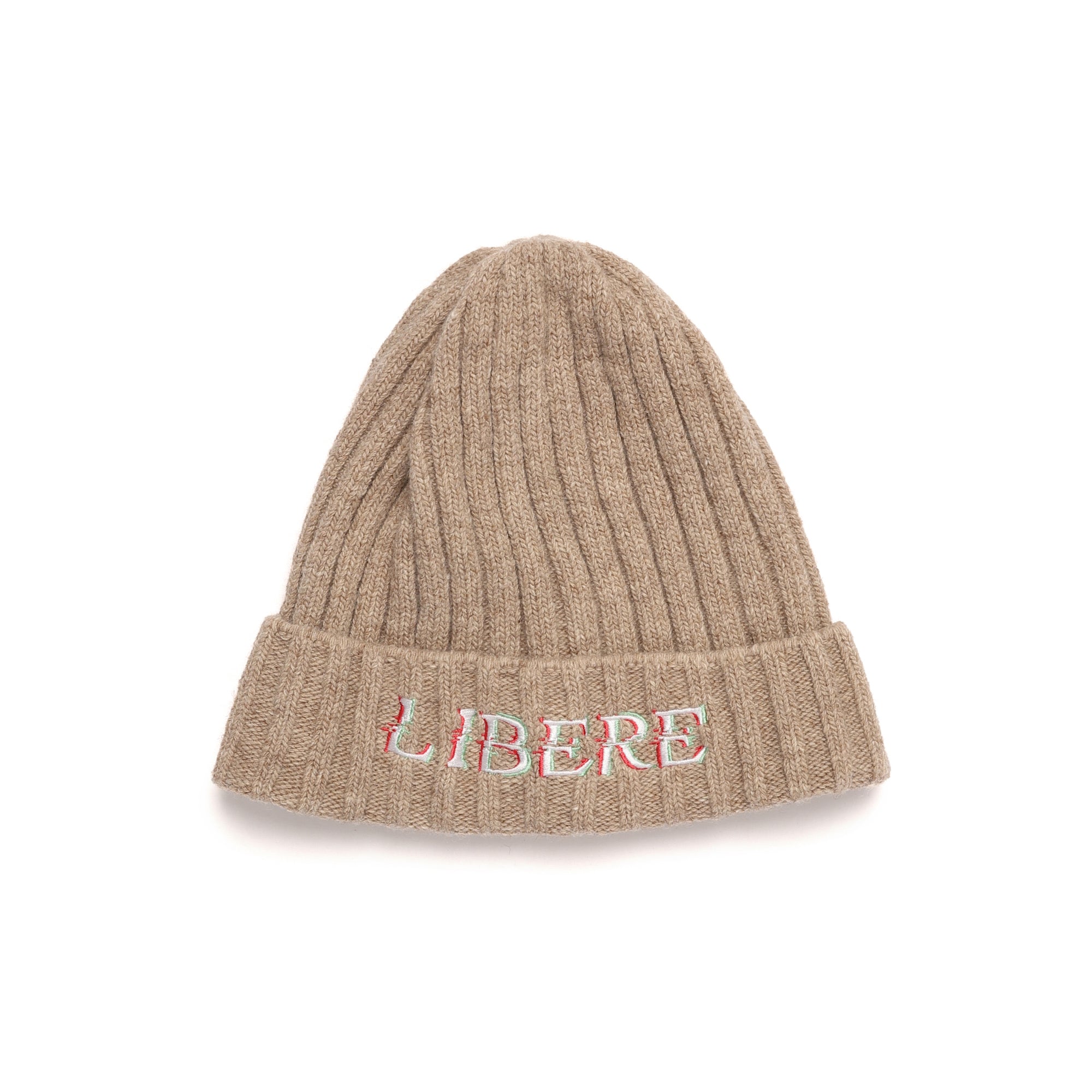 GLITCH BEANIE / BEIGE