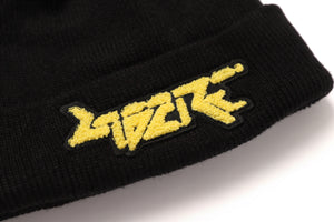 PIXEL LOGO BEANIE / BLACK