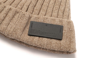 GLITCH BEANIE / BEIGE