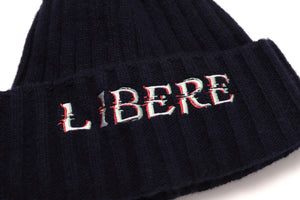 GLITCH BEANIE / NAVY