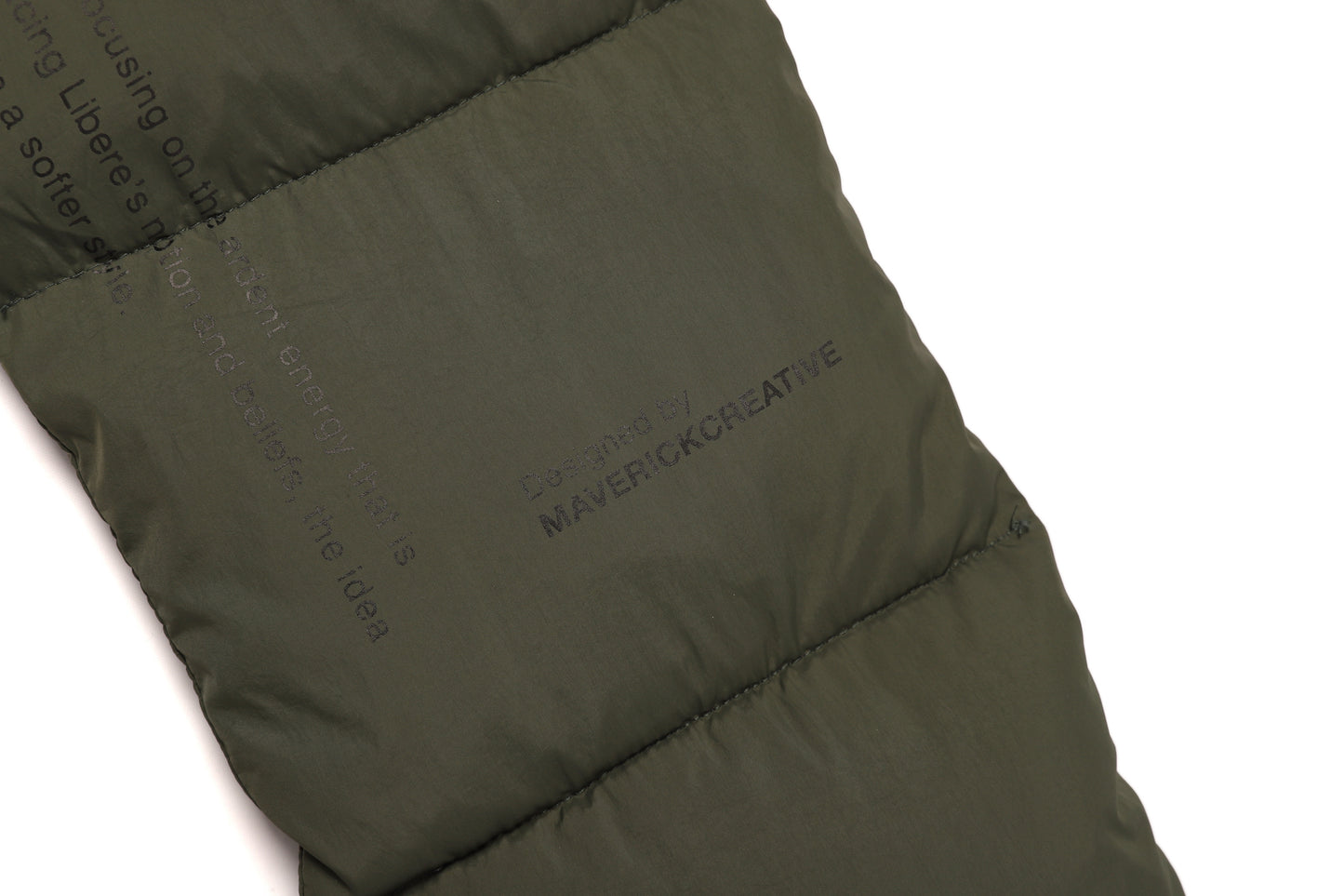 PADDED MUFFLER / OLIVE