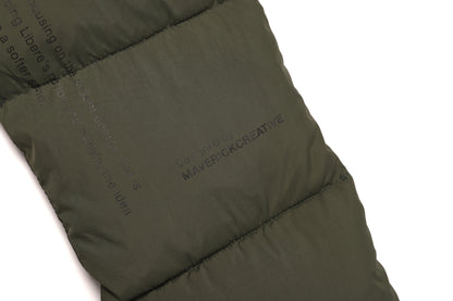 PADDED MUFFLER / OLIVE