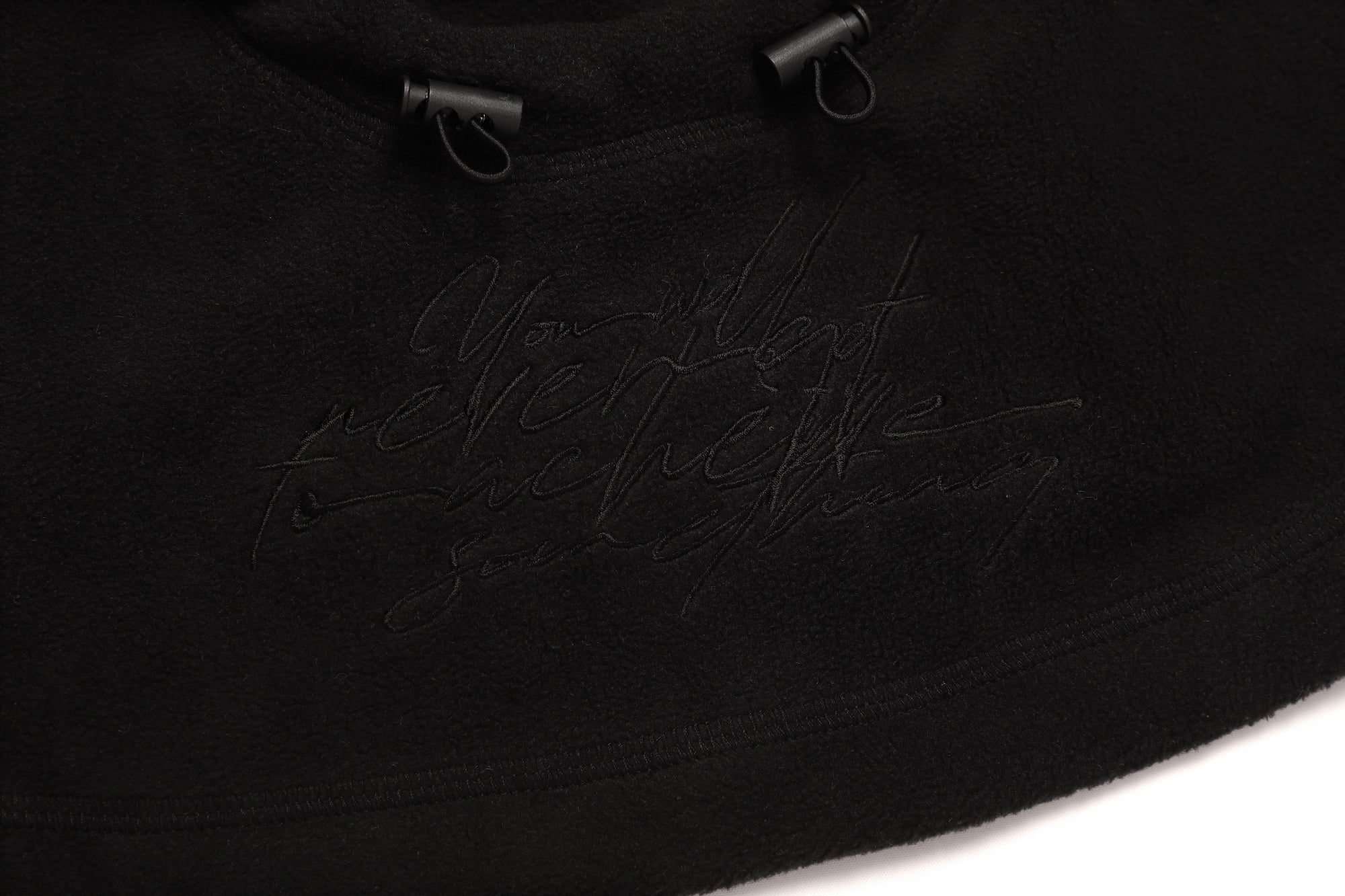 NECK HOOD / BLACK
