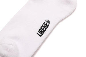 SOCKS 2-1 PACK / WHITE-BLACK