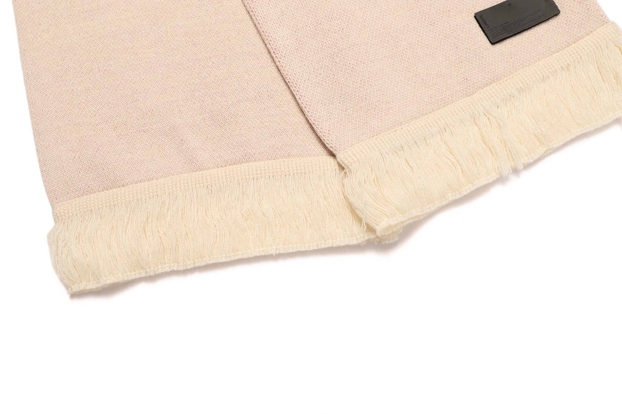GLITCH LOGO MUFFLER / IVORY