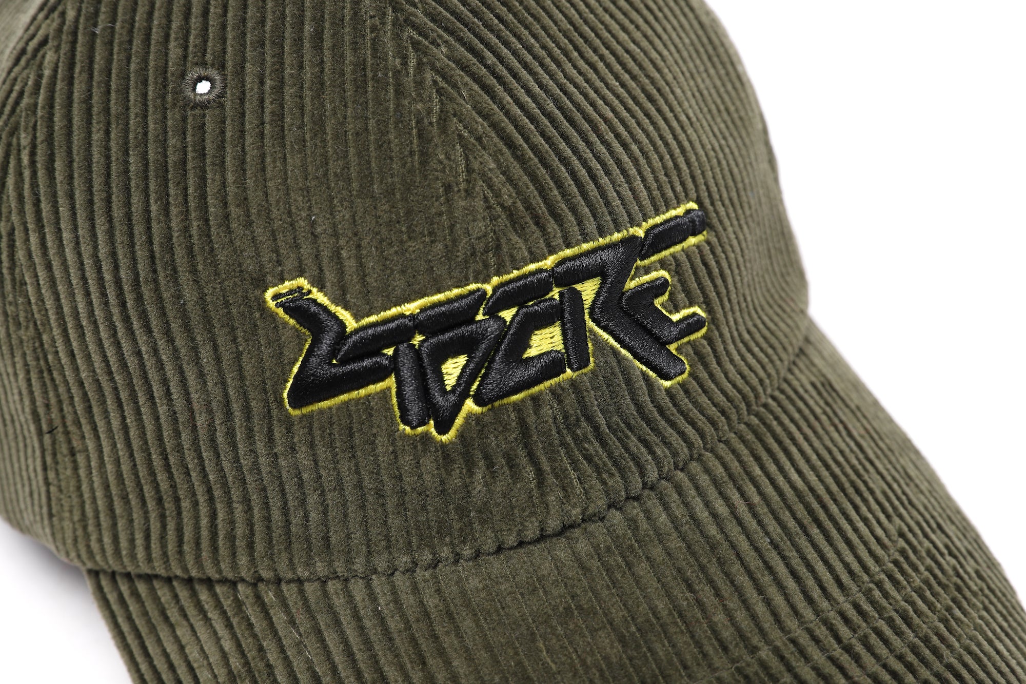 PIXEL LOGO CORDUROY CAP / KHAKI