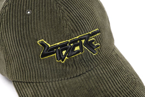 PIXEL LOGO CORDUROY CAP / KHAKI