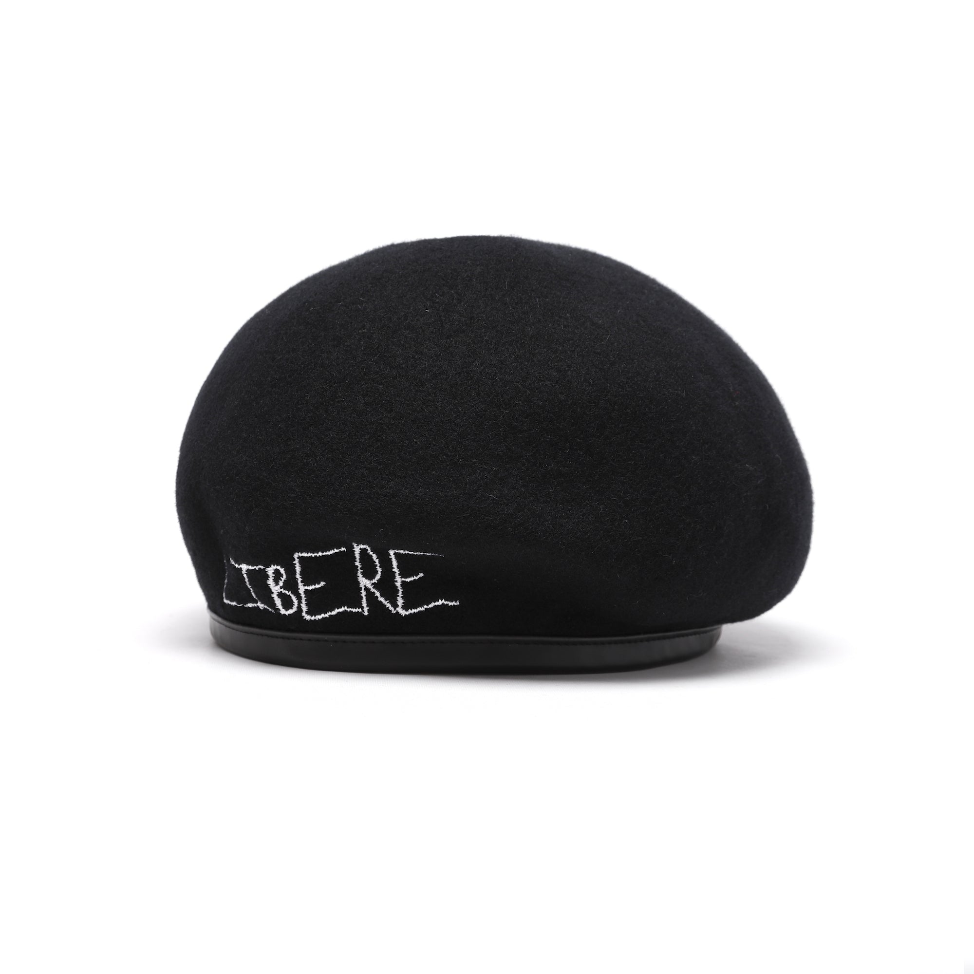 SLOGAN BERET / BLACK