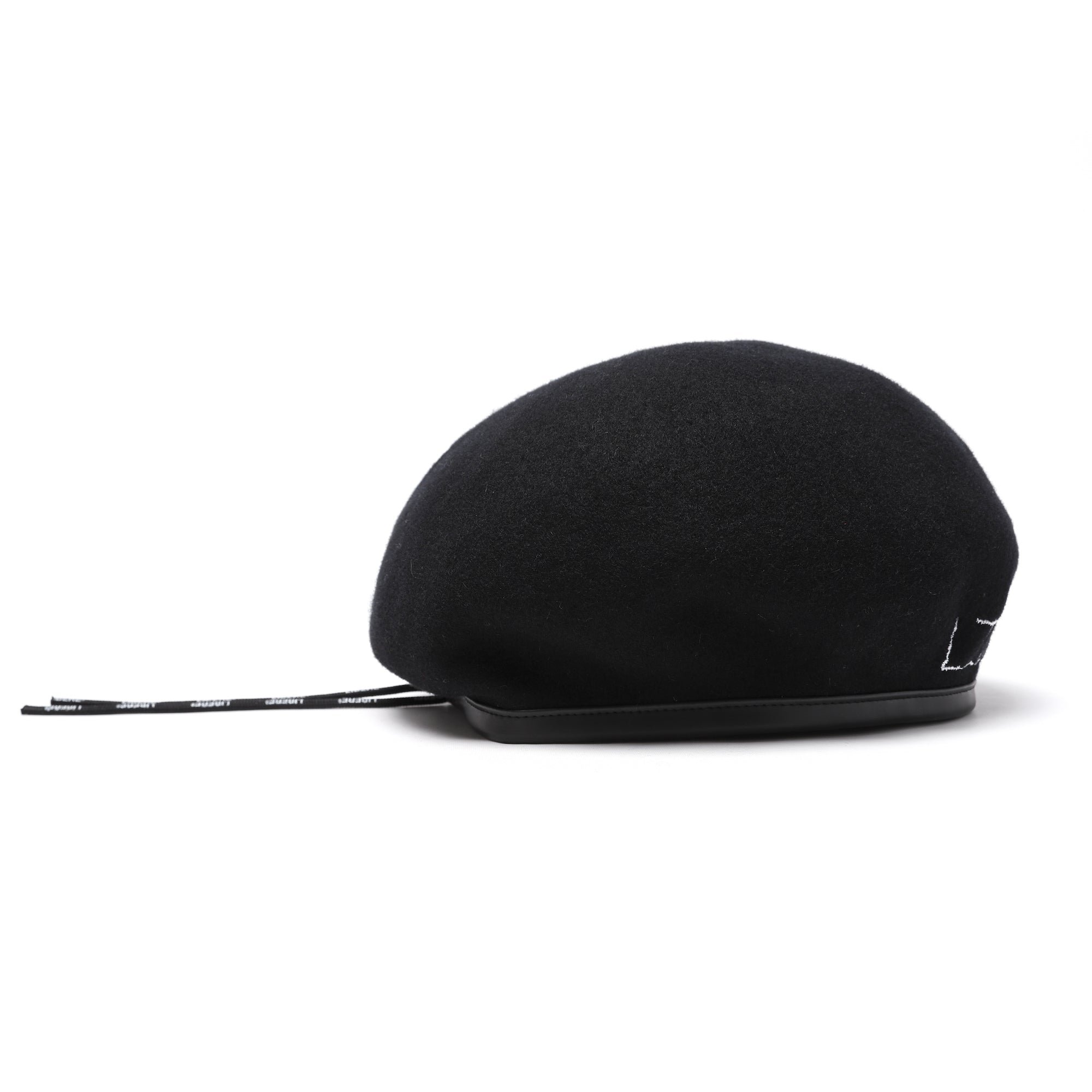 SLOGAN BERET / BLACK