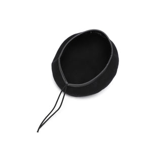 SLOGAN BERET / BLACK