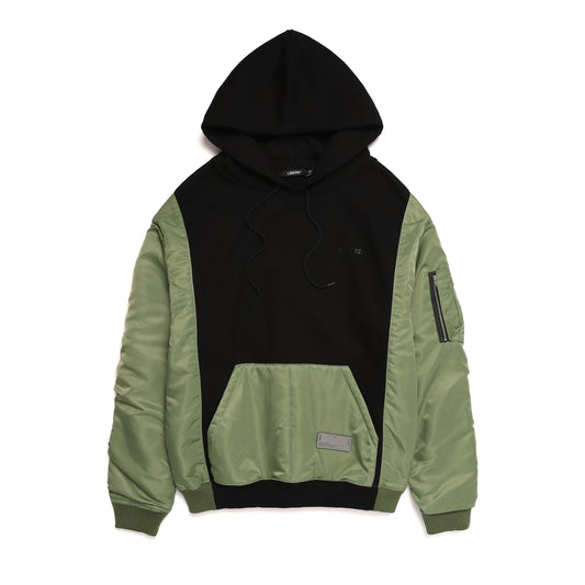 MA-1 MK2 HOODIE / BLACK