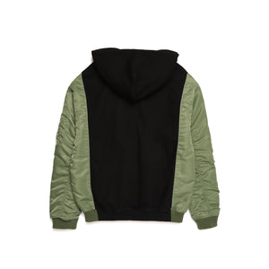 MA-1 MK2 HOODIE / BLACK