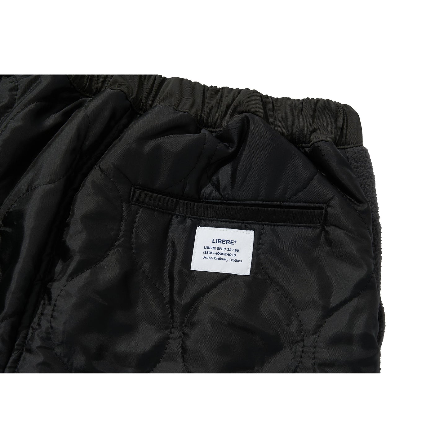 FLEECE PANTS / BLACK