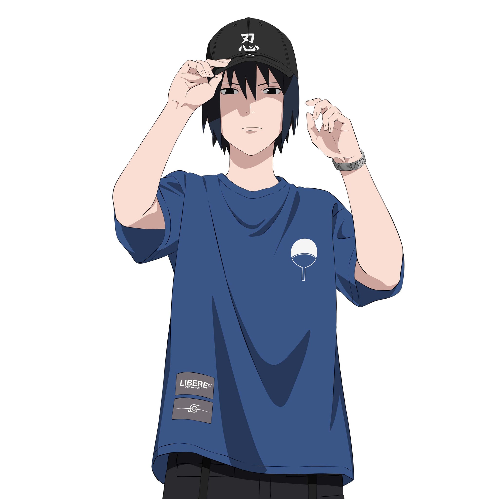 SASUKE T-SHIRTS / NAVY