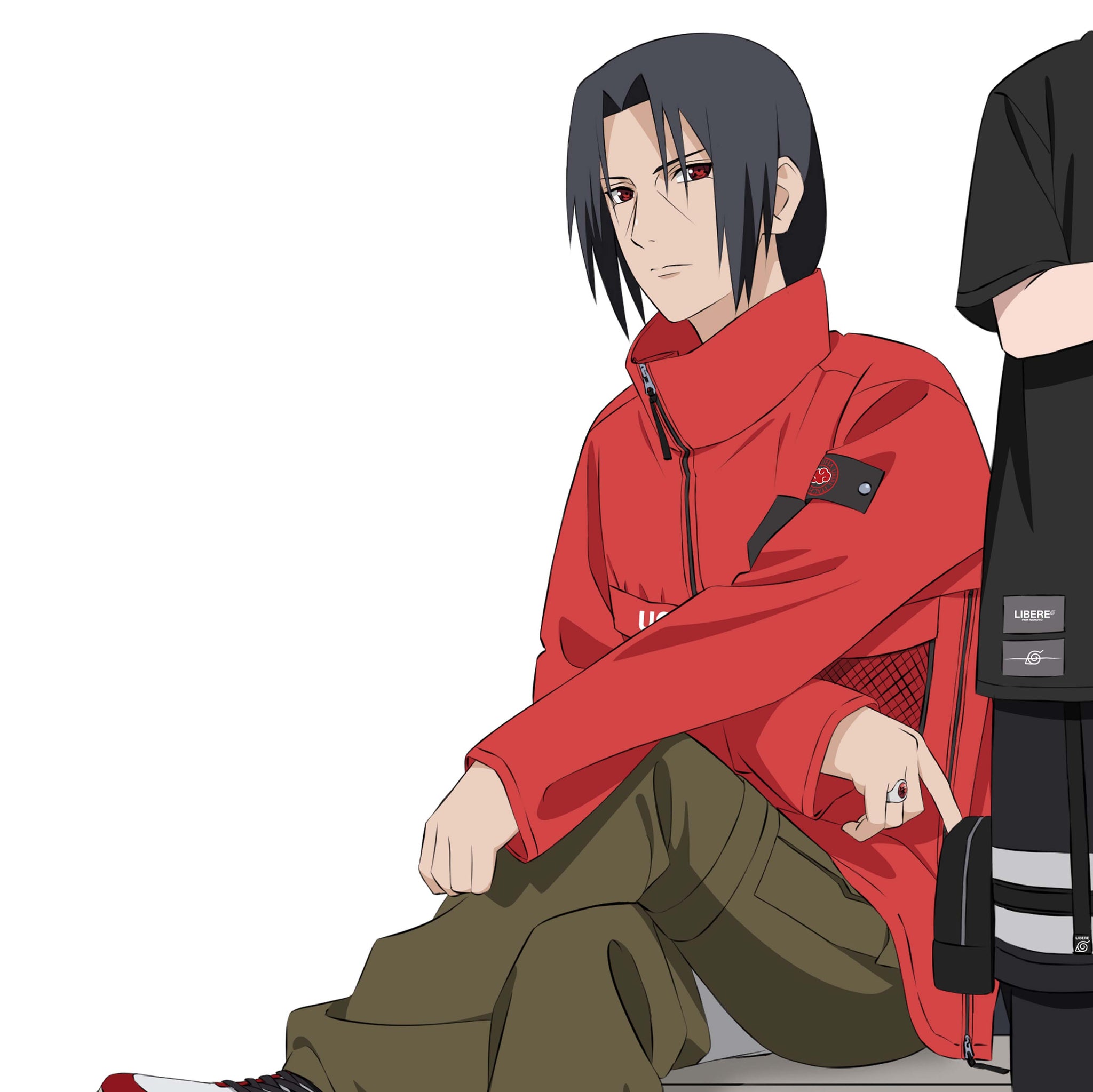 TEAM-AK PULLOVER JACKET / RED