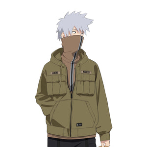NINJA NECK SHIRT / KHAKI