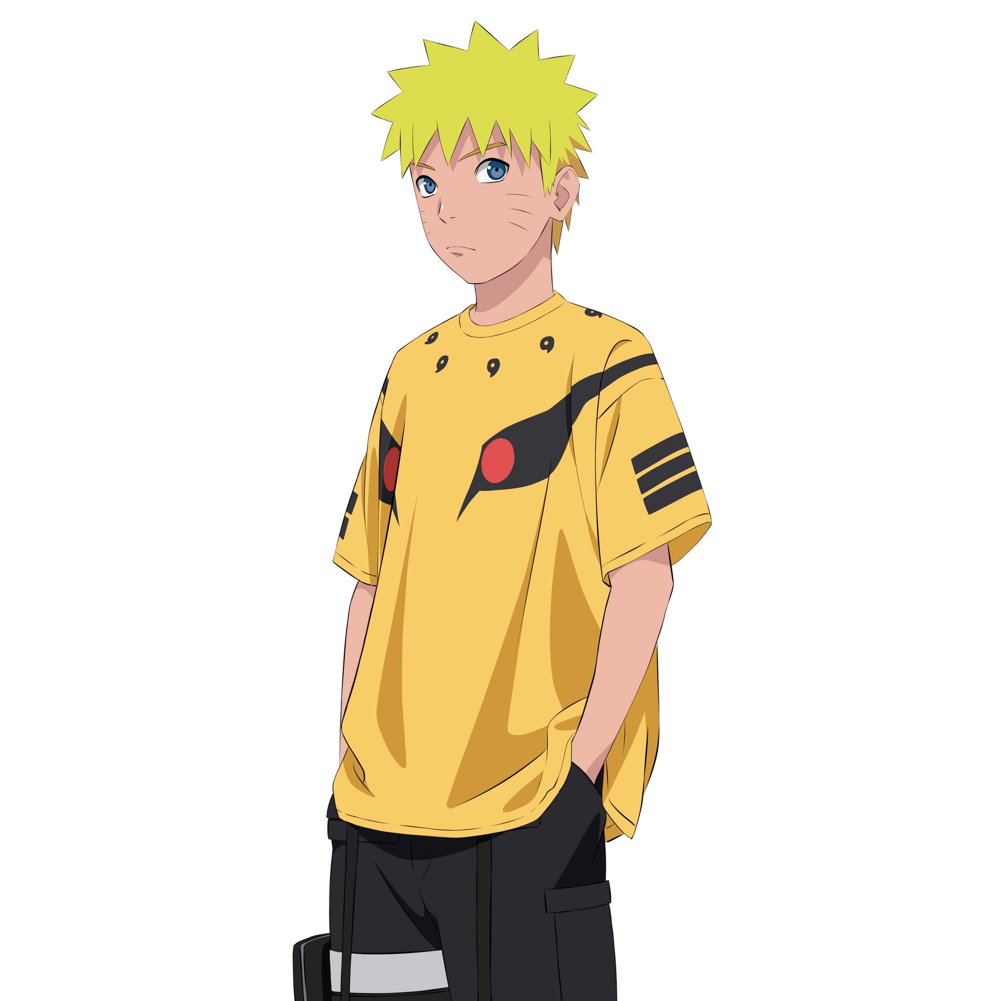 KURAMA T-SHIRTS / YELLOW