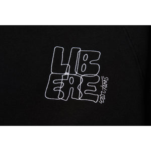 LOGO BANDING HOODIE / BLACK