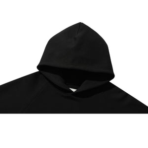LOGO BANDING HOODIE / BLACK